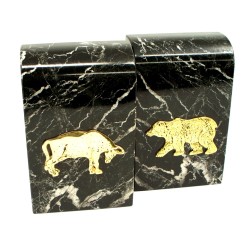 "Stock Market" Bookends,