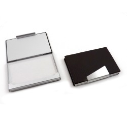 Business Card Case, Brown Leather,