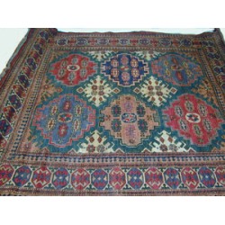 Caucasus Kazak - Green - Red - Terquez