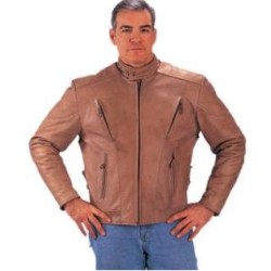 Brown Zipped Jacket