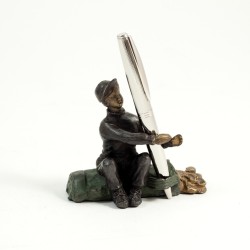 Golfer Caddy Pen Holder,